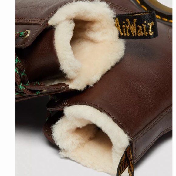Dr Martens Barton Made in England Shearling Lined Leather Boots Size: 13 - Picture 5 of 5